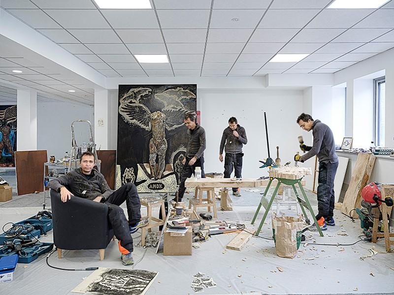 Atelier-Damien Deroubaix